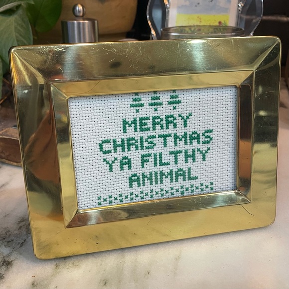 handmade Other - Custom Christmas Handmade Crosstitch Embroidery